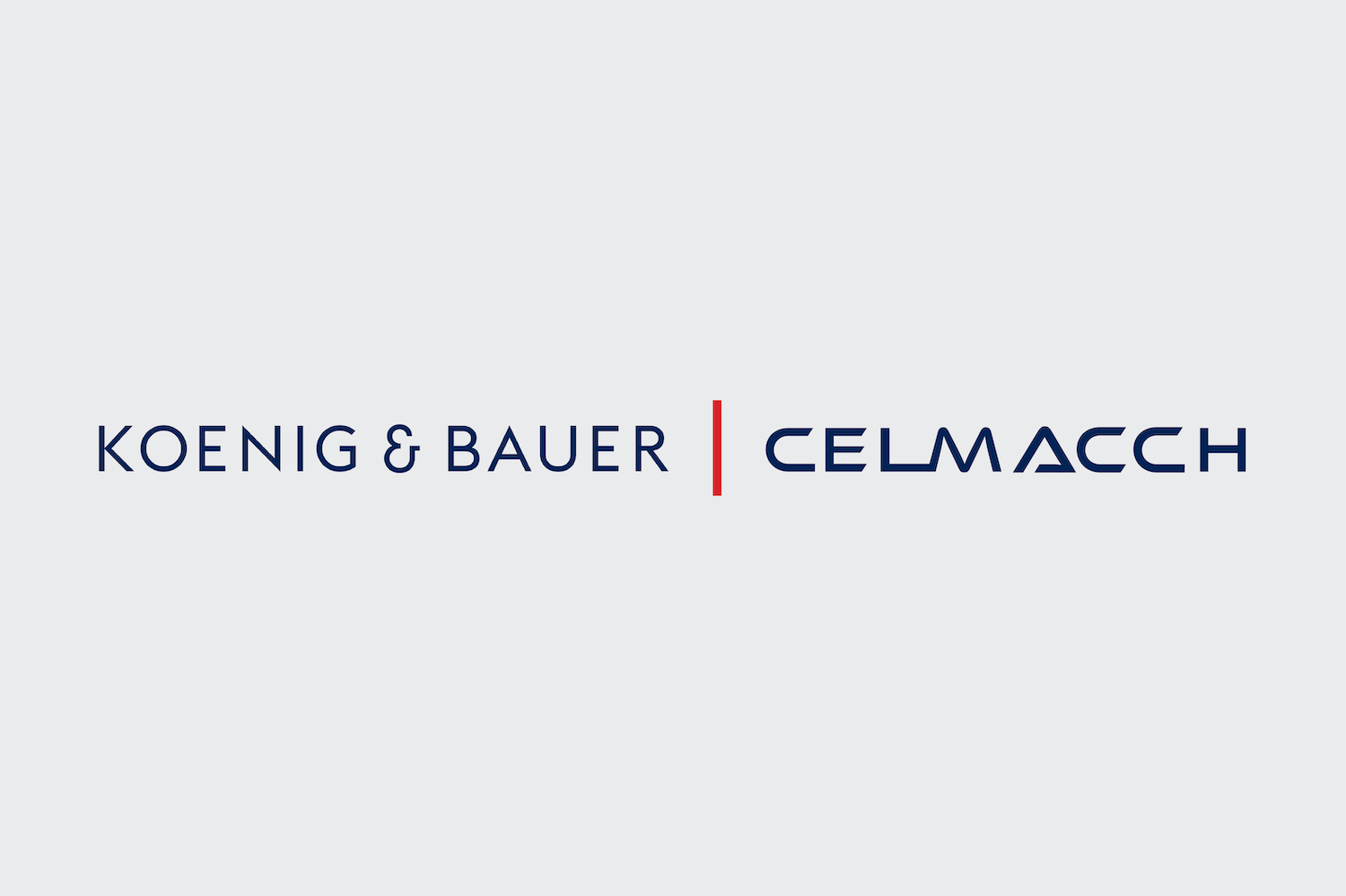 Koenig & Bauer Celmacch: Closing successfully completed